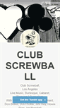 Mobile Screenshot of clubscrewball.com